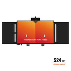 28" Griddle with Hard Cover Bundle