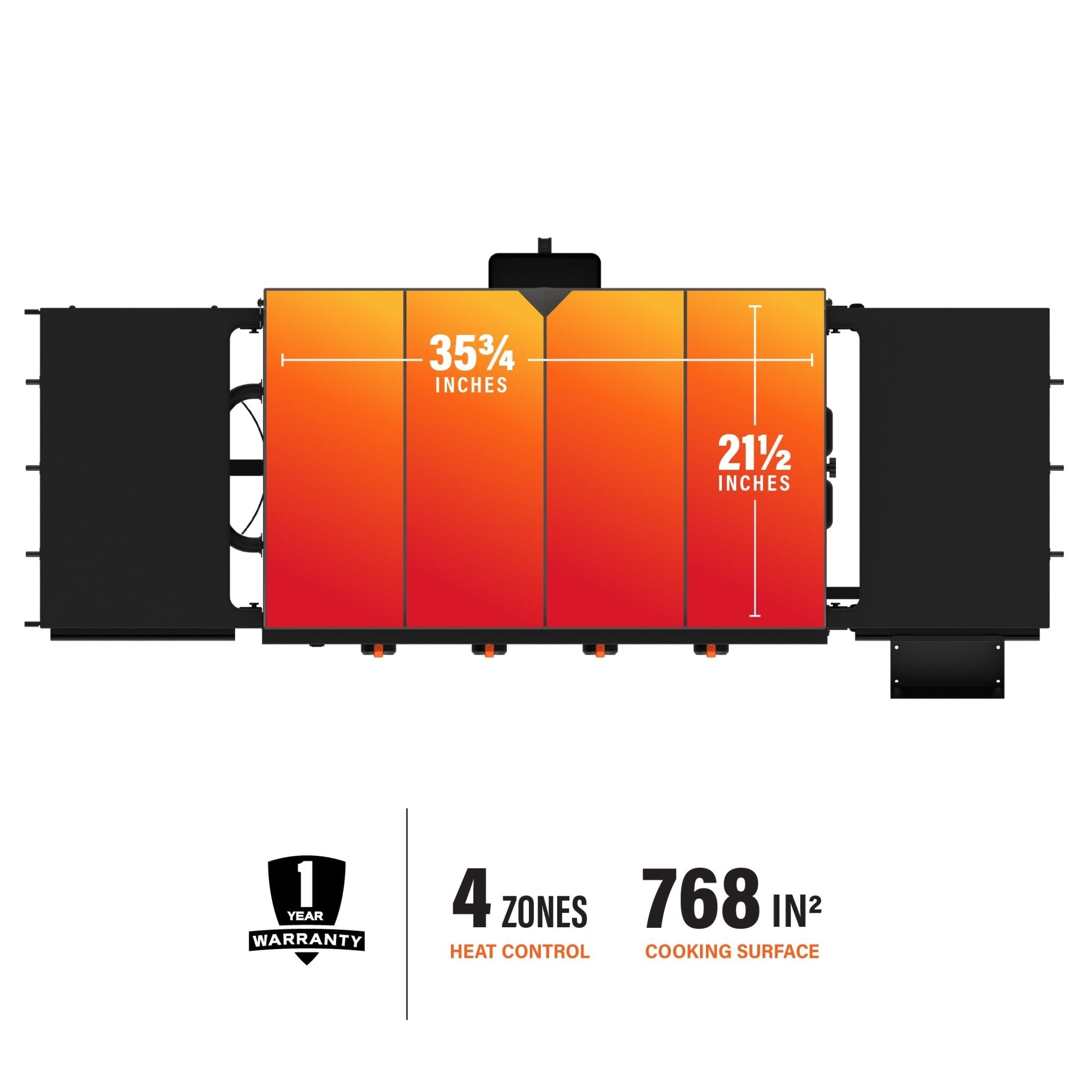 36" Griddle with Hood