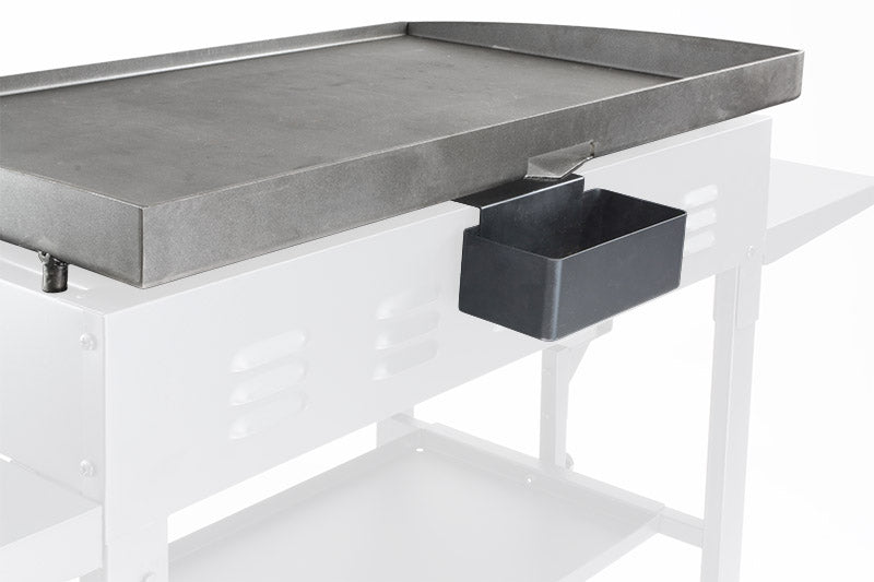 36in Rear Grease Griddle Top w/ Grease Cup