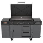 36" Griddle Deluxe with Extendable Side Table